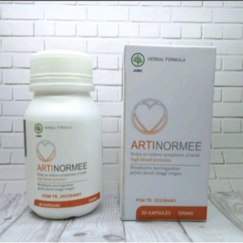 Artinormee Obat Hipertensi Tanpa Efek Samping Asli Original Obat Herbal BPOM