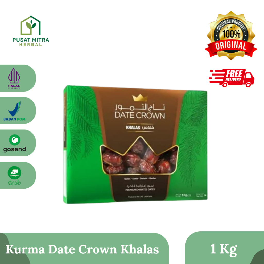 

Date Crown Khalas - Kurma Khalas Kholas 1kg