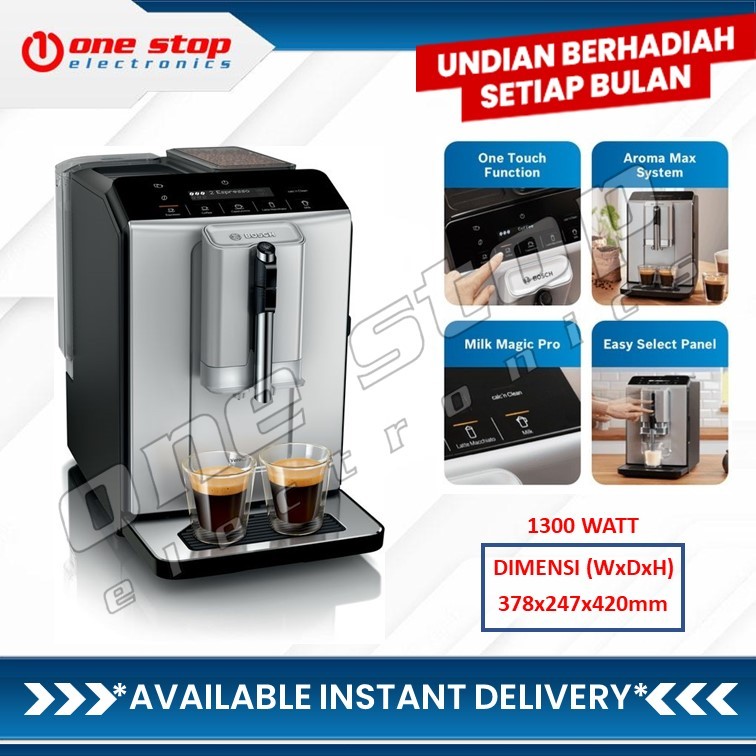 BOSCH TIE20301 Fully Automatic Coffee Machine / Mesin Kopi Seri 2