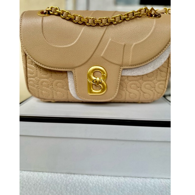 Preloved Tas Buttonscarves Aluna Flap Bag Medium