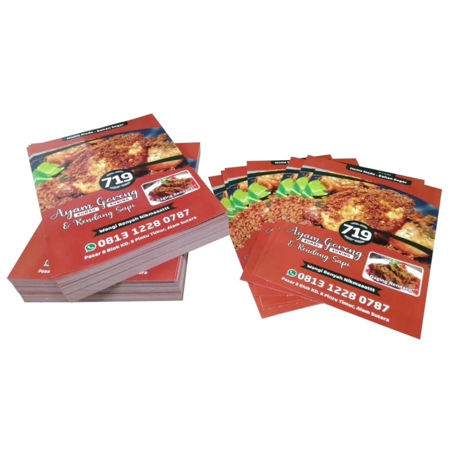 

Cetak Brosur Uk. A3 - A4 - A5 - A6 Bahan AP 120 / 150 gsm - 1 Muka/Sisi - 1 Rim