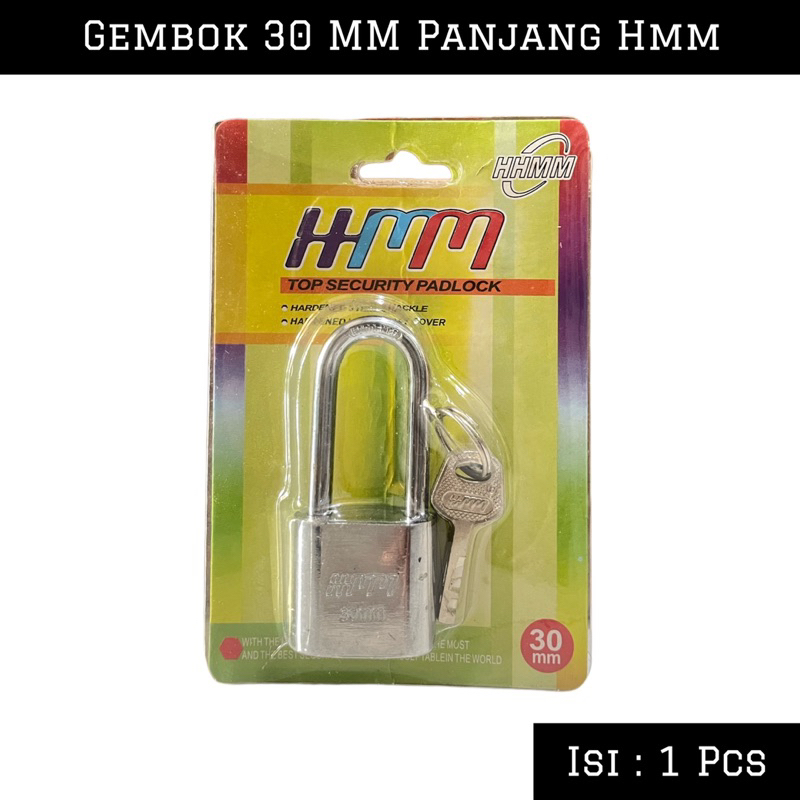 Gembok Kunci Pagar HMM Panjang 30 MM | Kunci Loker Lemari