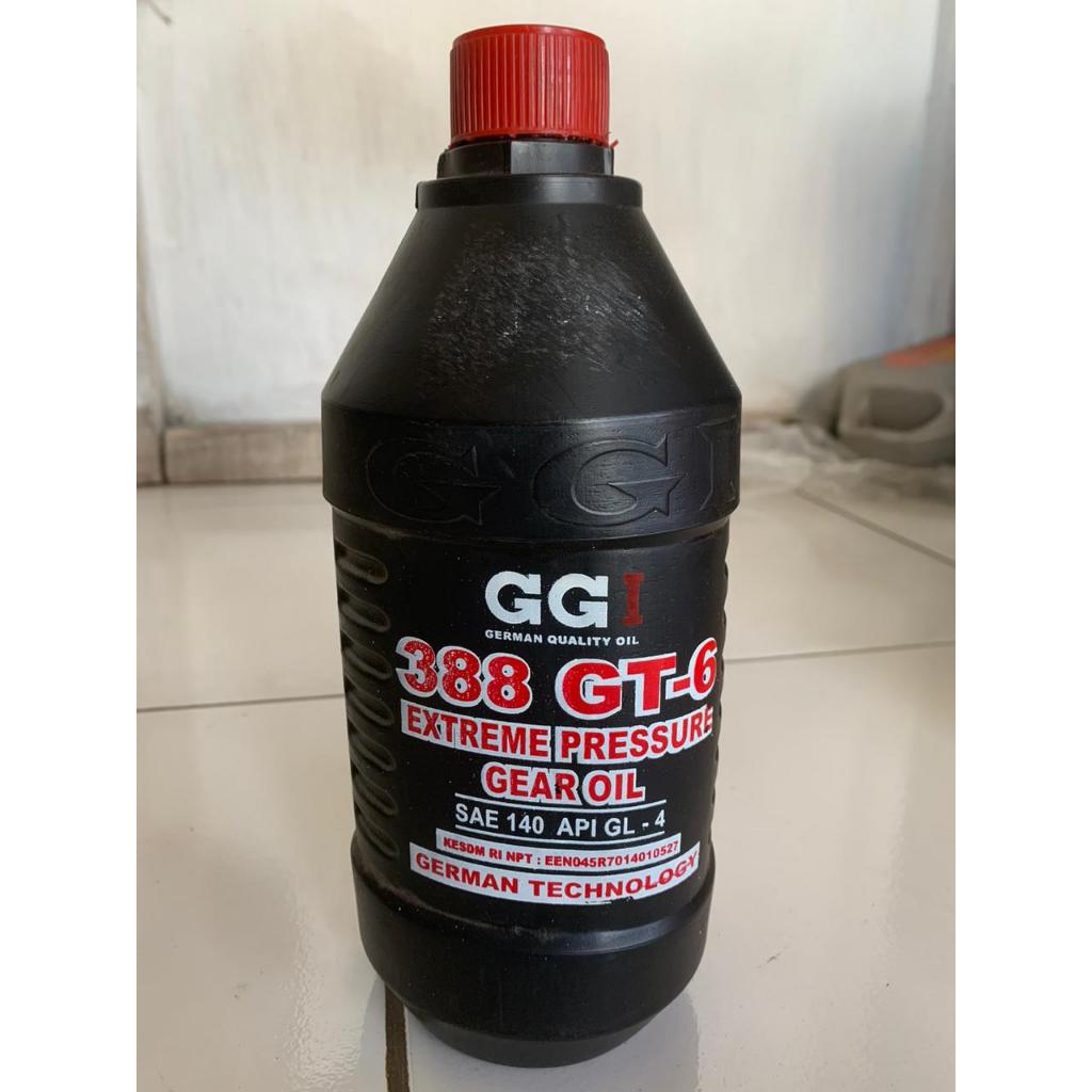 OLI GGI GEAR SAE 90 / SAE 140 1000 ML, OLI TRANSMISI & GARDAN GGI