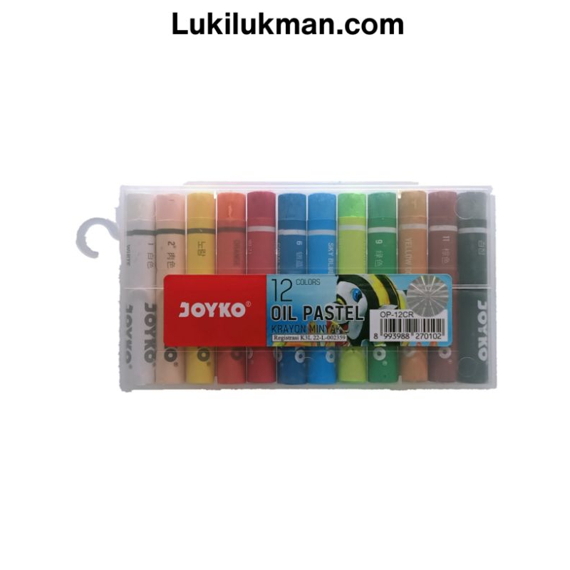 

Krayon Minyak Joyko 12 Warna OP-12CR