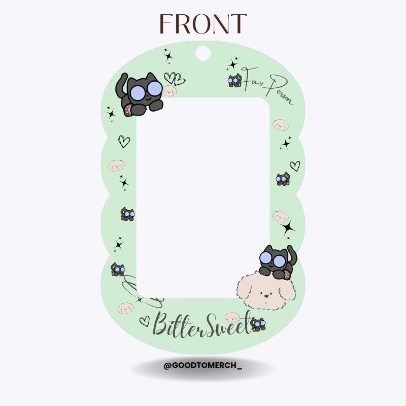 [Pre Order] CUSTOM BITTERSWEET WONWOO MINGYU PHOTOCARD HOLDER