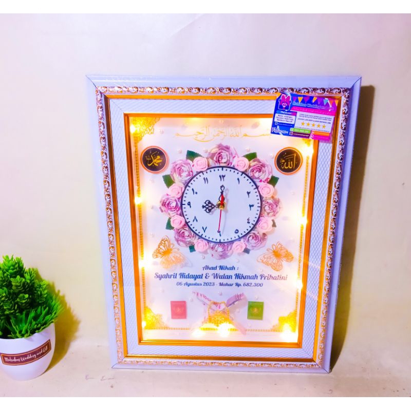 Mahar Pernikahan Bulat / Mahar Cantik / Mahar Islami / Mahar Jam / Mahar Simple