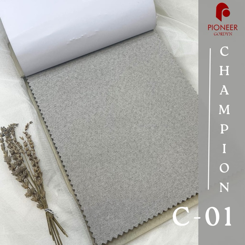 Kain gorden blackout dimout gordyn Champion luxury bagus