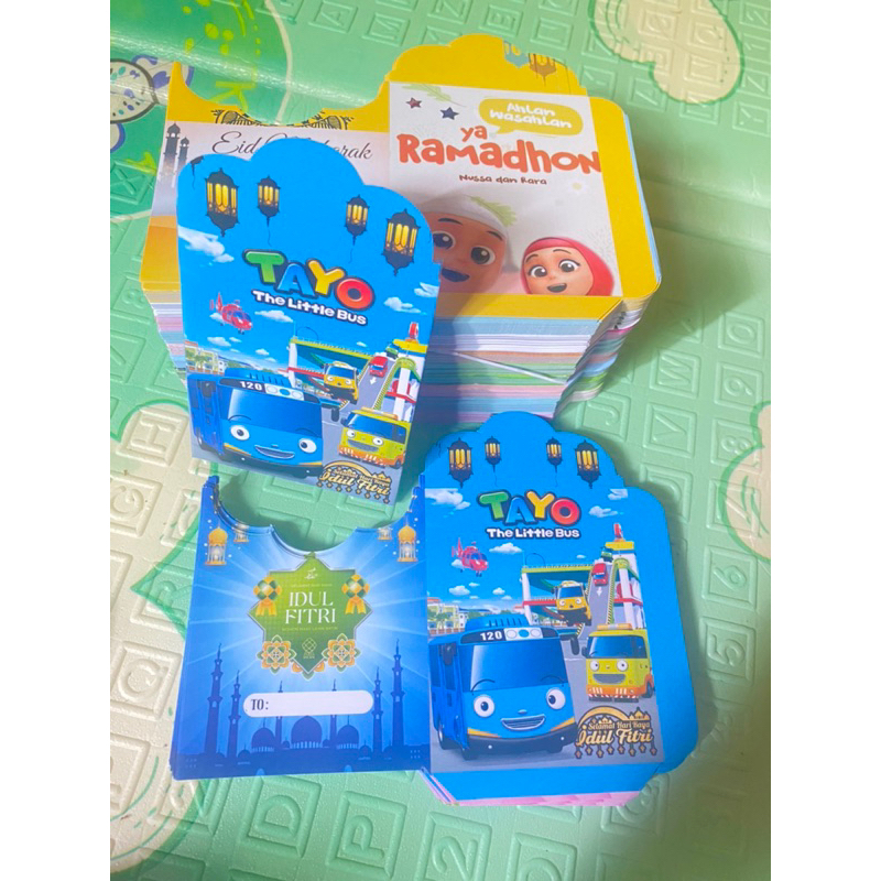 

AMPLOP lebaran Lembaran motif kartun GROSIR 100pcs