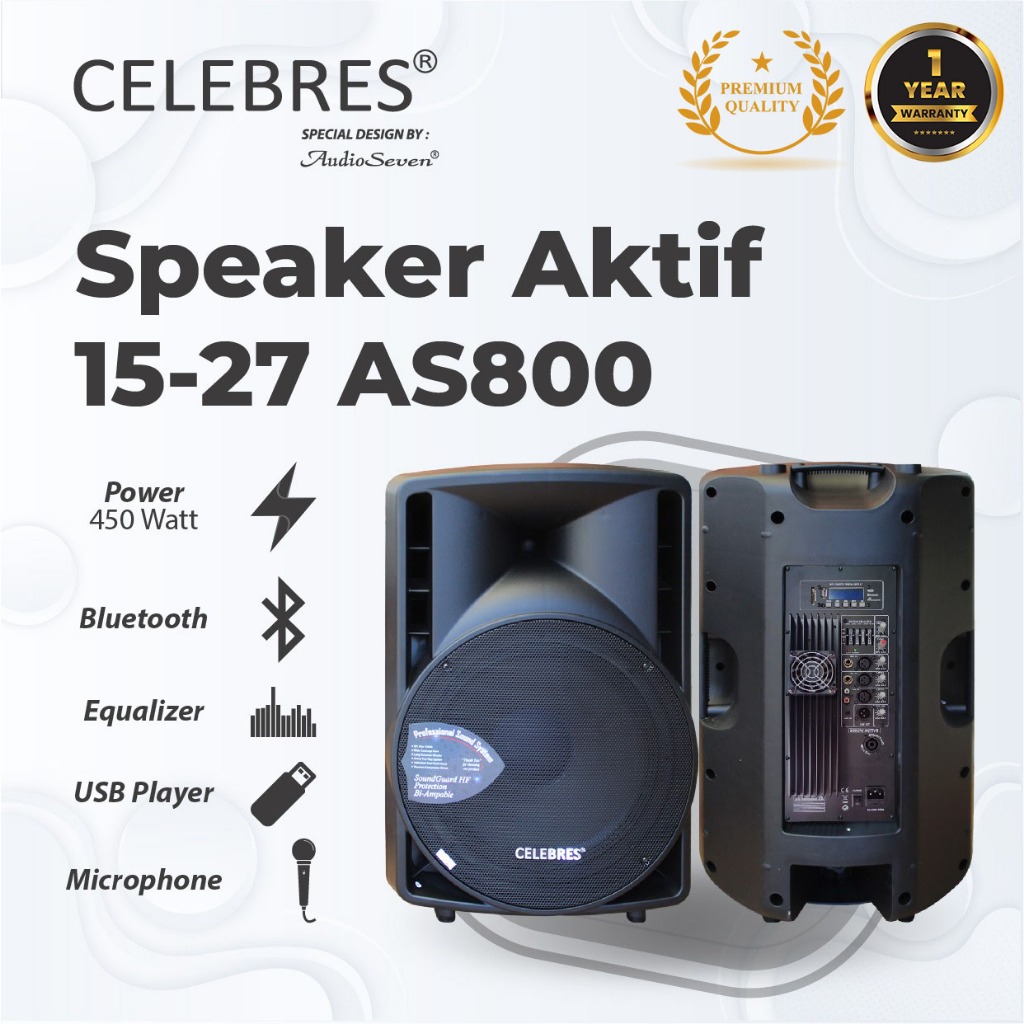 Speaker Aktif Celebres 15 inch - 27 AS800