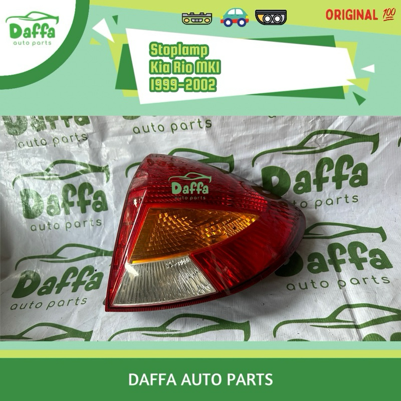 Stoplamp Lampu Belakang Stop Lamp Rem Mundur Mobil Kia Rio 1999 2000 2001 2002 Original