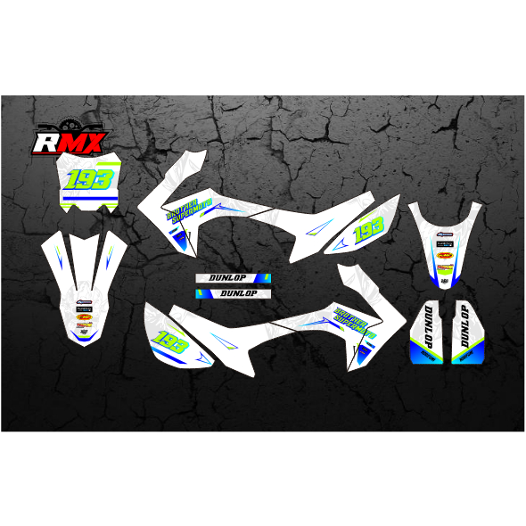 DECAL CRF 250 L FULLBODY (003) DEKAL STIKER CRF 250L 2017 2018 2019 2020 HITAM MERAH, KUNING, HIJAU,