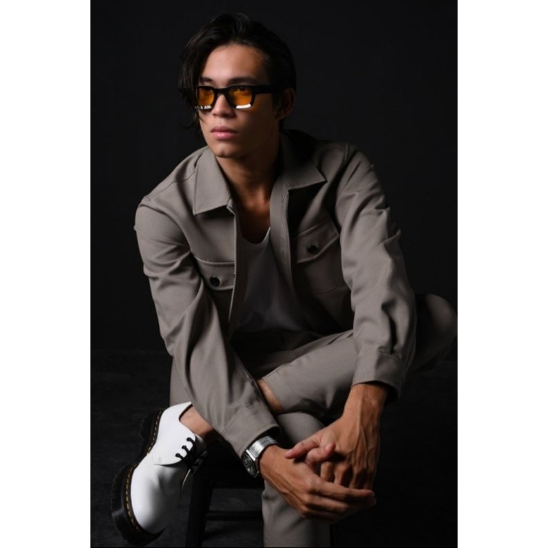 Shacket Jacket Prepp Studio jaket Original Grey - L