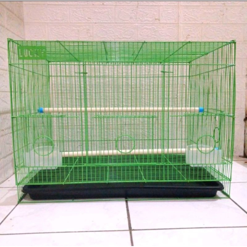 kandang kotak besi/sangkar ternak burung IMPORT