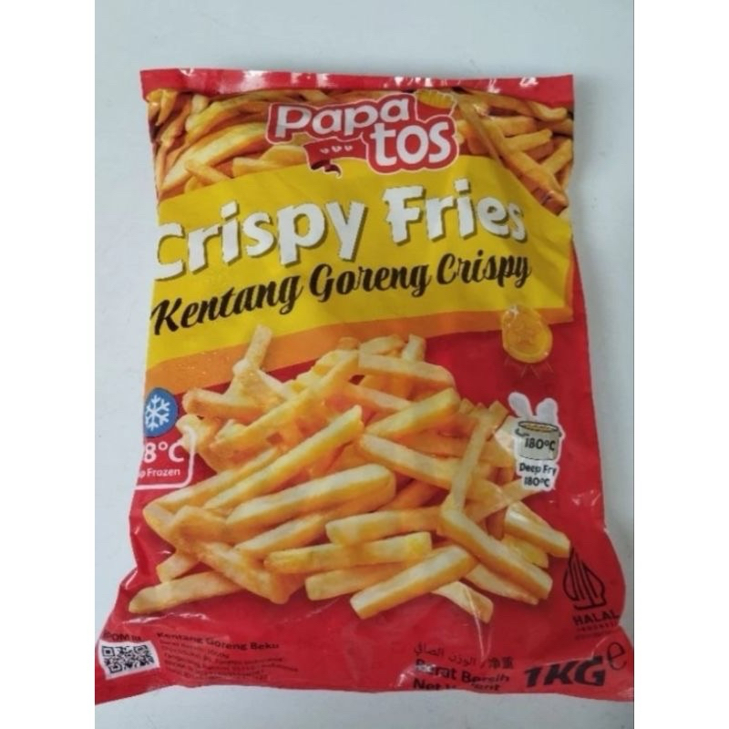 

Papatos Kentang Goreng Crispy 1kg