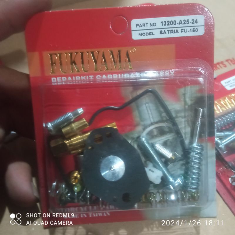 Repair kit isi karburator Suzuki Satria Fu 150 Fukuyama