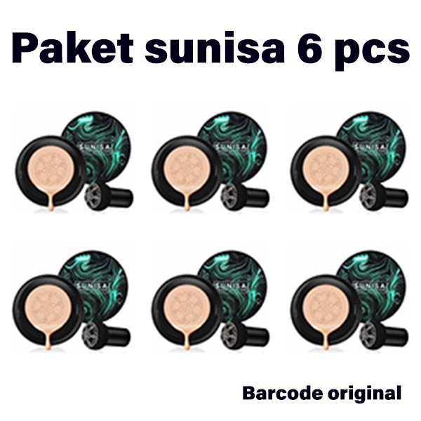 (PAKET ISI 6) BEDAK SUNISA ORIGINAL NATURAL