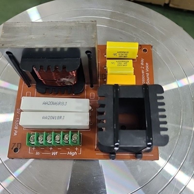crossover pasif sound voice 2 way - SV15208PA