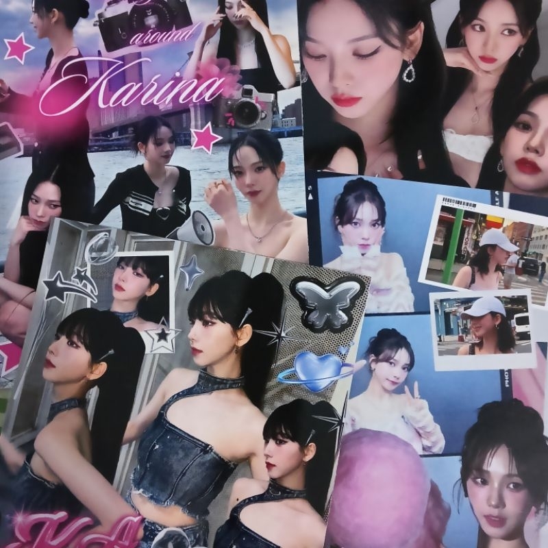 BINDER COVER DECO COMMISSION CUSTOM ALL GROUP NCT TREASURE AESPA ENHYPEN WAYV EXO NEW JEANS LE SSERA