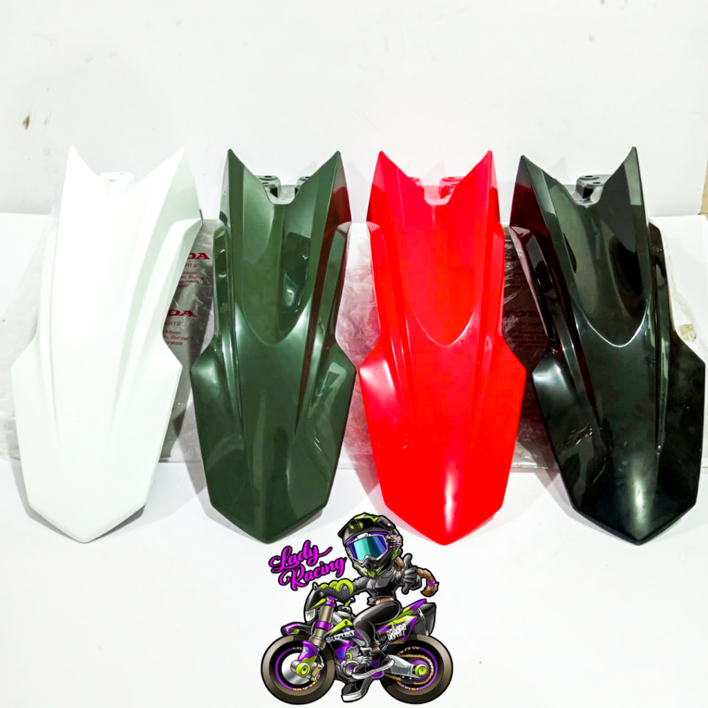 FENDER SLEBOR SPAKBOR SAYAP DEPAN CRF150 L HONDA ORIGINAL AHM