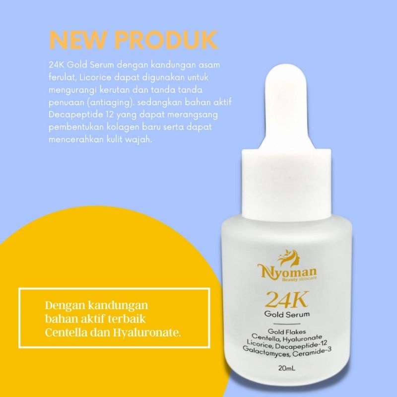 SERUM GOLD PEMULA NYOMAN SKINCARE