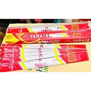 

[ 1 PCS ] Penggaris Plastik 30 cm YAMATA 801