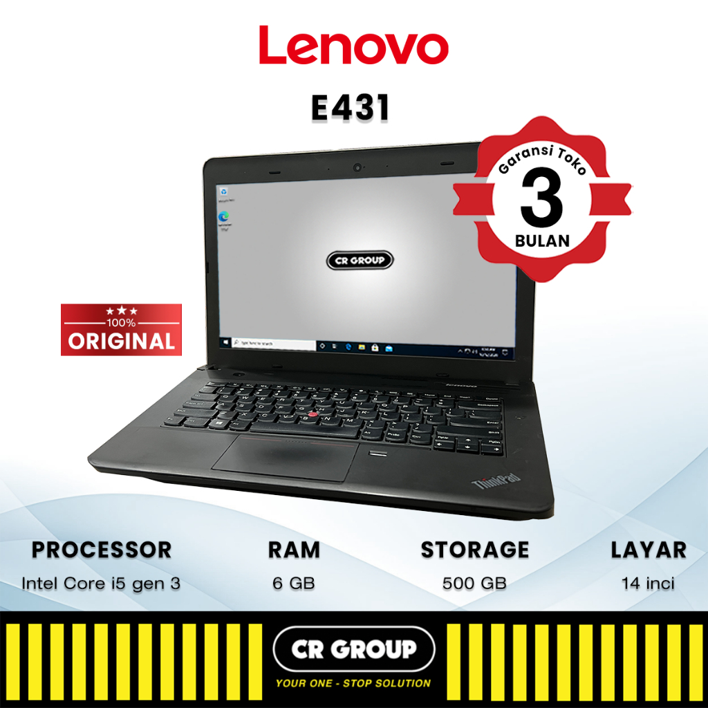 Laptop Lenovo ThinkPad Edge E431 Intel Core i5 RAM 6G Storage 500GB