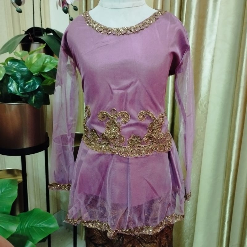 Atasan Kebaya Tile Anak Bordir Klabang