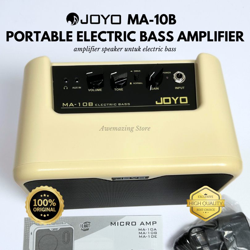 JOYO MA-10B PORTABLE BASS AMP / AMPLIFIER BASS DENGAN SPEAKER