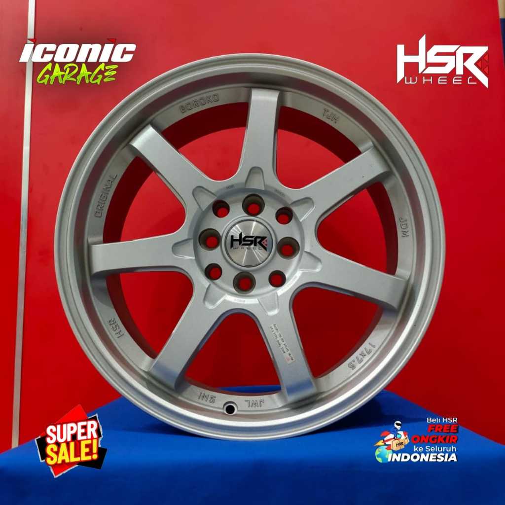 velg hsr super sale ring17 mobil jazz,avanza,yaris,xenia,mobilio,kijang,ignis,soluna,sigra,calya, dl