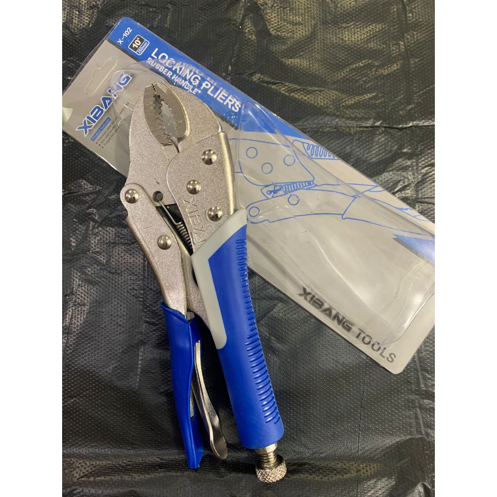 Tang buaya / Grip pliers 10"/ TANG BUAYA JEPIT/TANG BUAYA/TANG JEPIT BESI LAPIS GG KARET BERKUALITAS