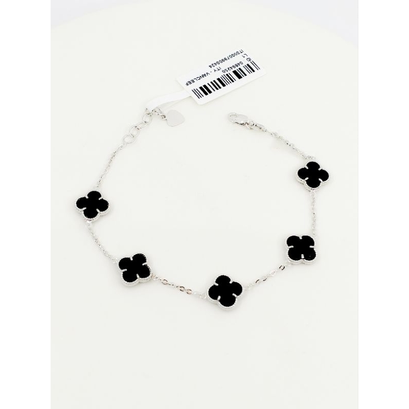 gelang clover 5 hitam 17k