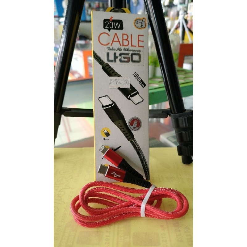 USB KABEL DATA TYPE-C TO IP. UGO