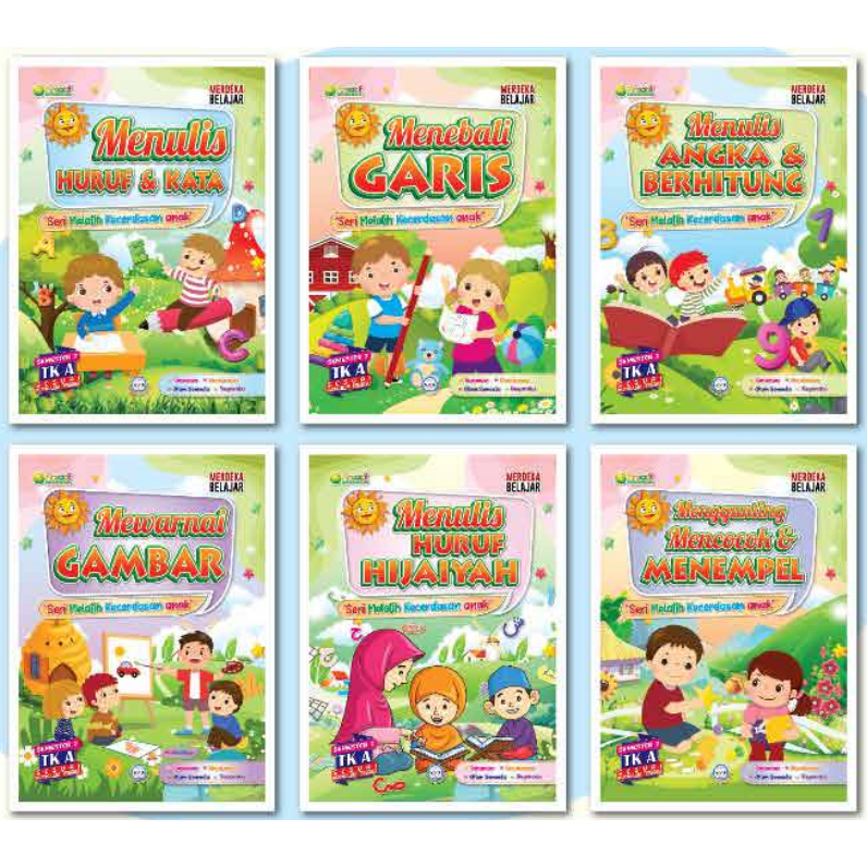 MERDEKA BELAJAR Paket Buku TK A Semester 2