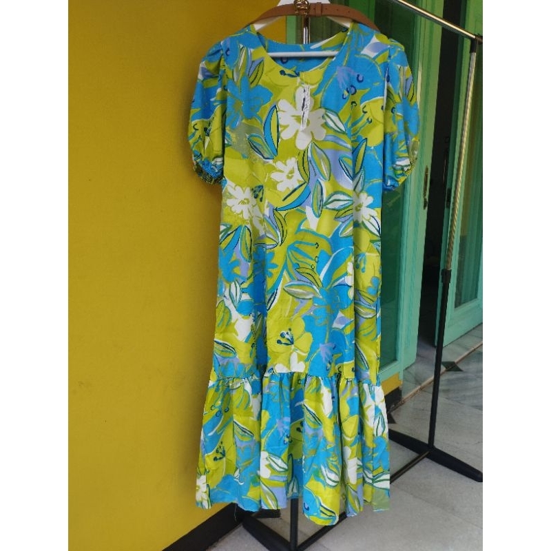 Dress Bangkok/Dress lengan balon