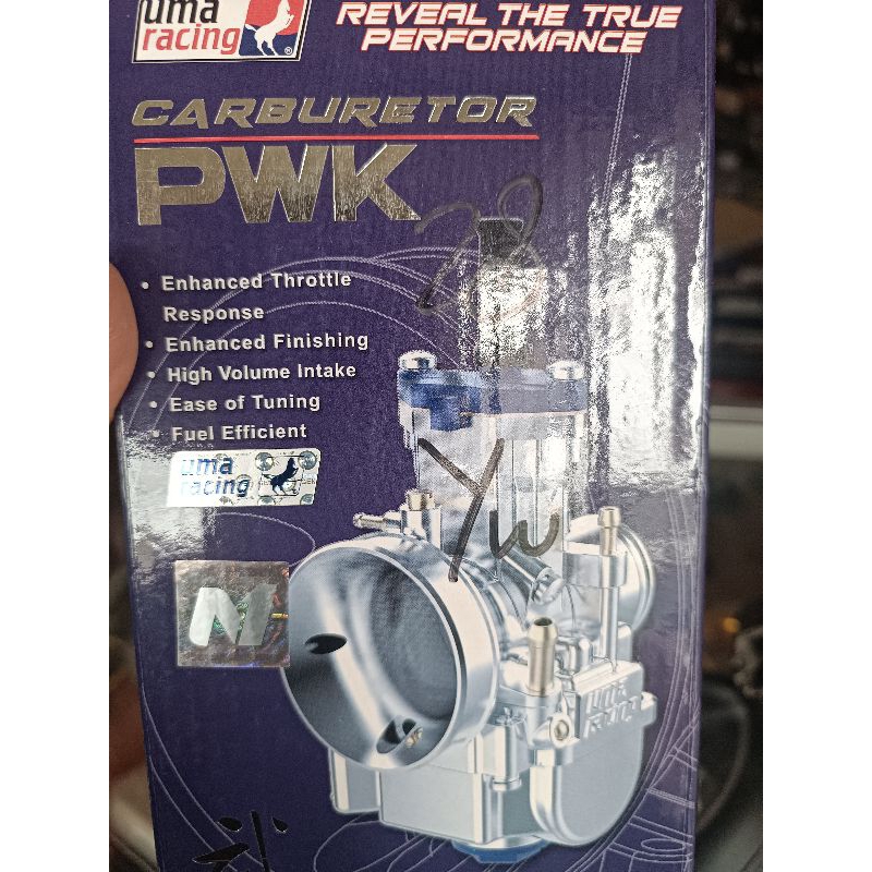 KARBURATOR UMA RACING PWK 28 ORIGINAL ASLI PWK28 ORI KARBU CARBURETOR IMPOR / CPO KEIHIN SUDCO TRANS