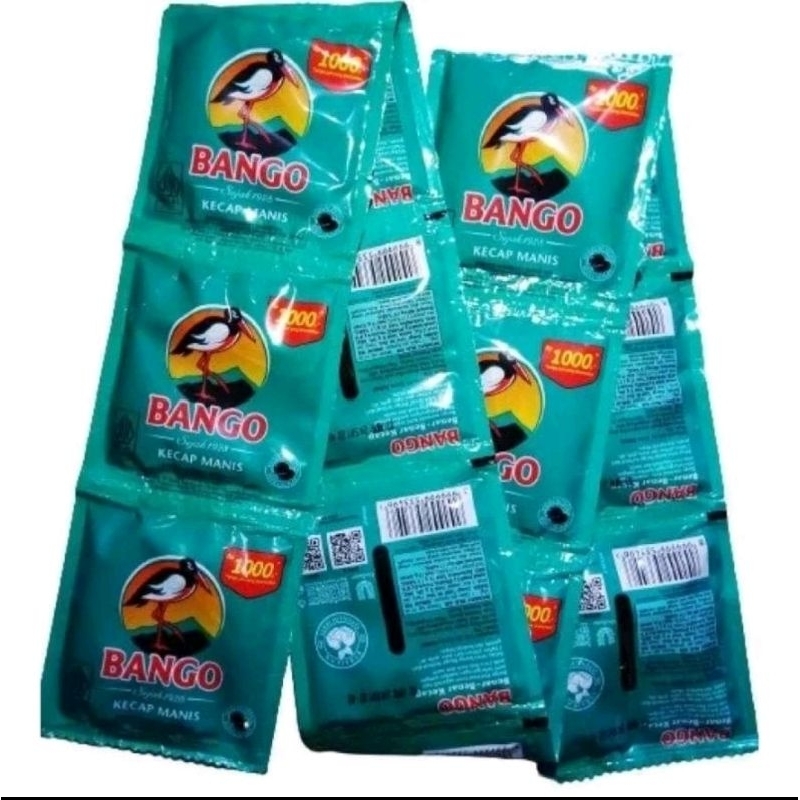 

Kecap Bango 18ml Serenceng Isi 12 Saset - Bango Kecap Manis Saset 18 ml Isi 12 Saset