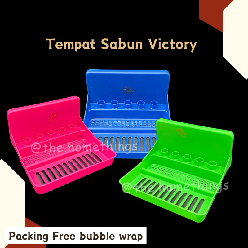 TEMPAT SABUN DAN SIKAT GIGI GANTUNG VICTORY/WADAH SABUN ODOL SIKAT GIGI PASTA GIGI SHAMPO / RAK KAMA