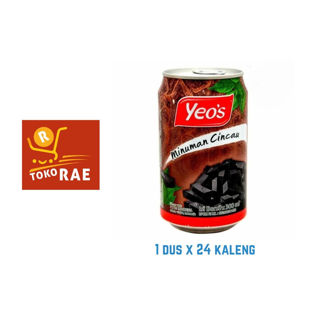 

YEOS CINCAU / TEH BUNGA KRISANTINUM KALENG DUS 24 X 300ML