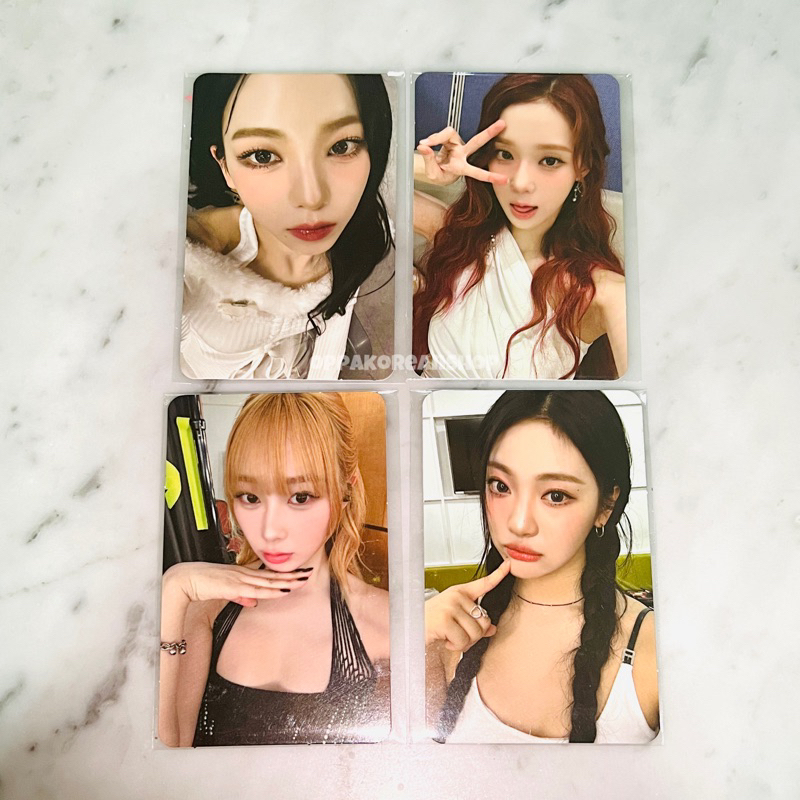 [READY] Official POB Benefit PC Photocard Aespa Drama Lucky Draw LD Karina Winter Ningning Giselle M