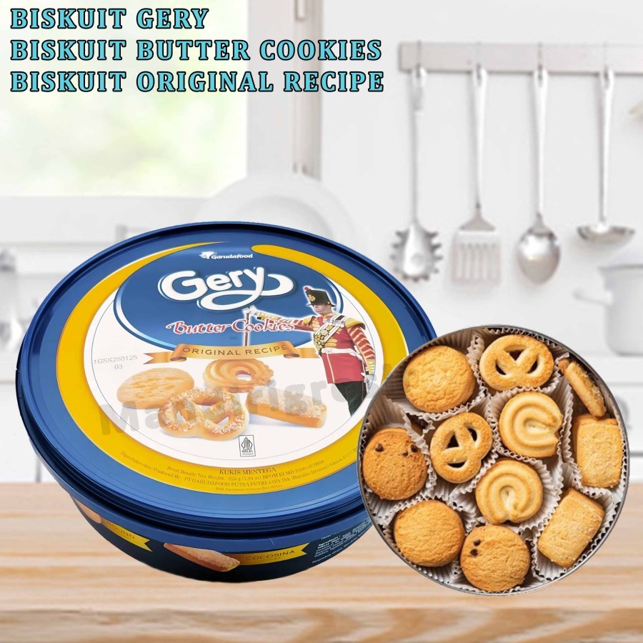 

Cookies Butter * Gerry Hollanda * Biskuit Kukis Mentega * 255gr