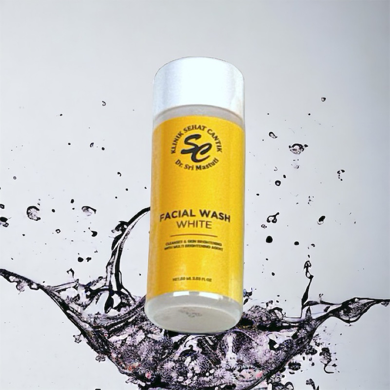 FACIAL WASH WHITE 60 ml (BPOM) - SC SEHAT CANTIK