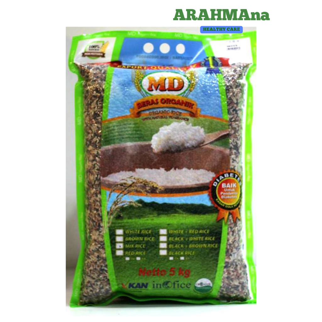 

MD Beras Campur Organik / MD Organic Mix All 5kg