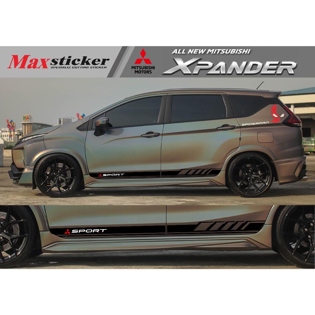 Sticker MOBIL XPANDER striping body samping XPANDER