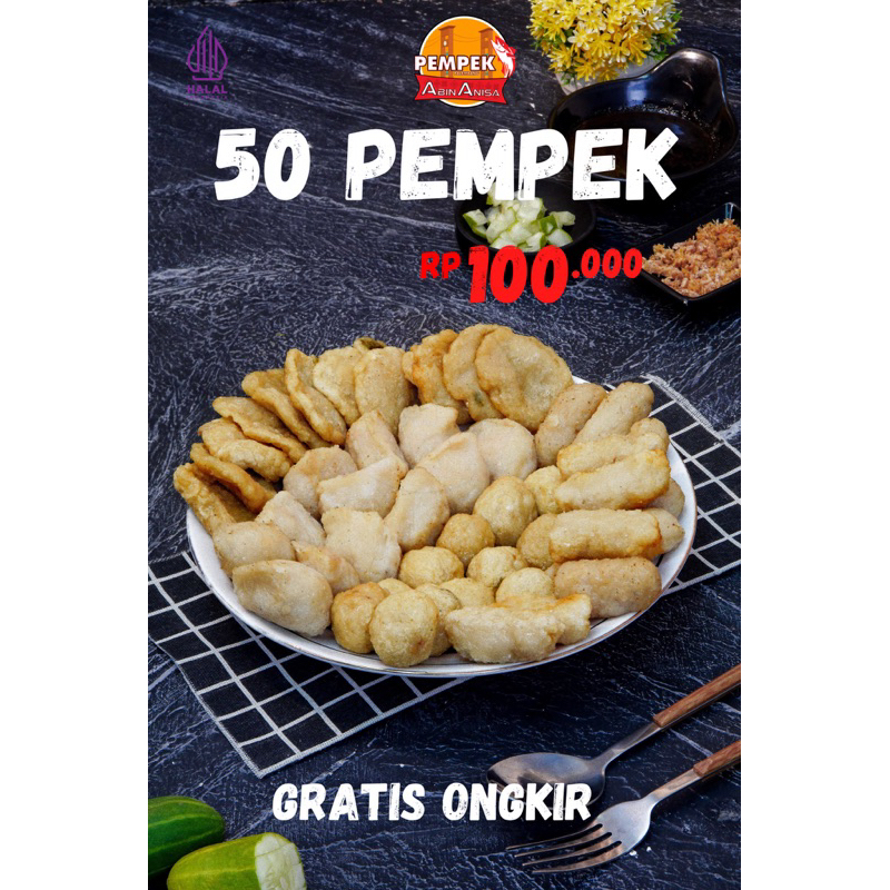 

Pempek paket catering atau partai besar (30 paket pempek isi 50)