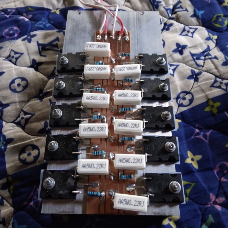 pendingin plus final 5 set transistor TOSHIBA siap pakai tinggal pasang driver socl 506 504 kit powe