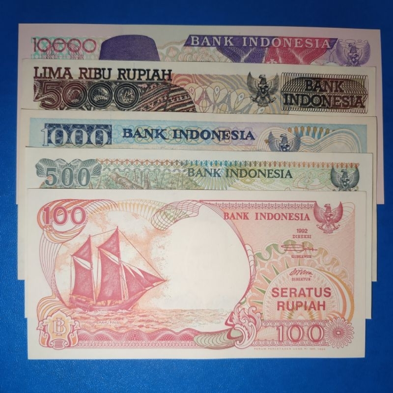 Uang Kuno Mini Set 1992 UNC