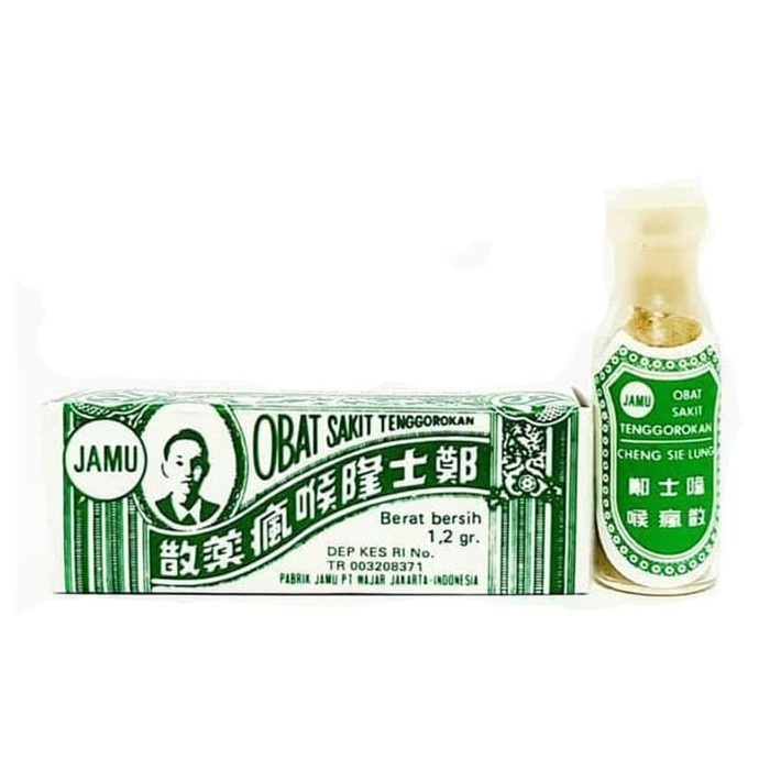 CHENG SIE LUNG HAU FENG YAO SAN OBAT CINA SAKIT TENGGOROKAN SARIAWAN OBAT CHINA