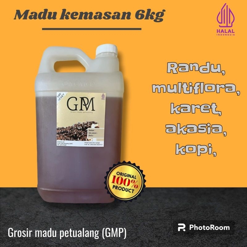 

madu asli grosir kemasan 6kg