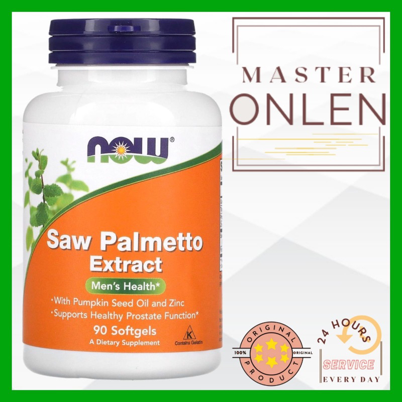 Now Saw Palmetto Extract 90 Softgels