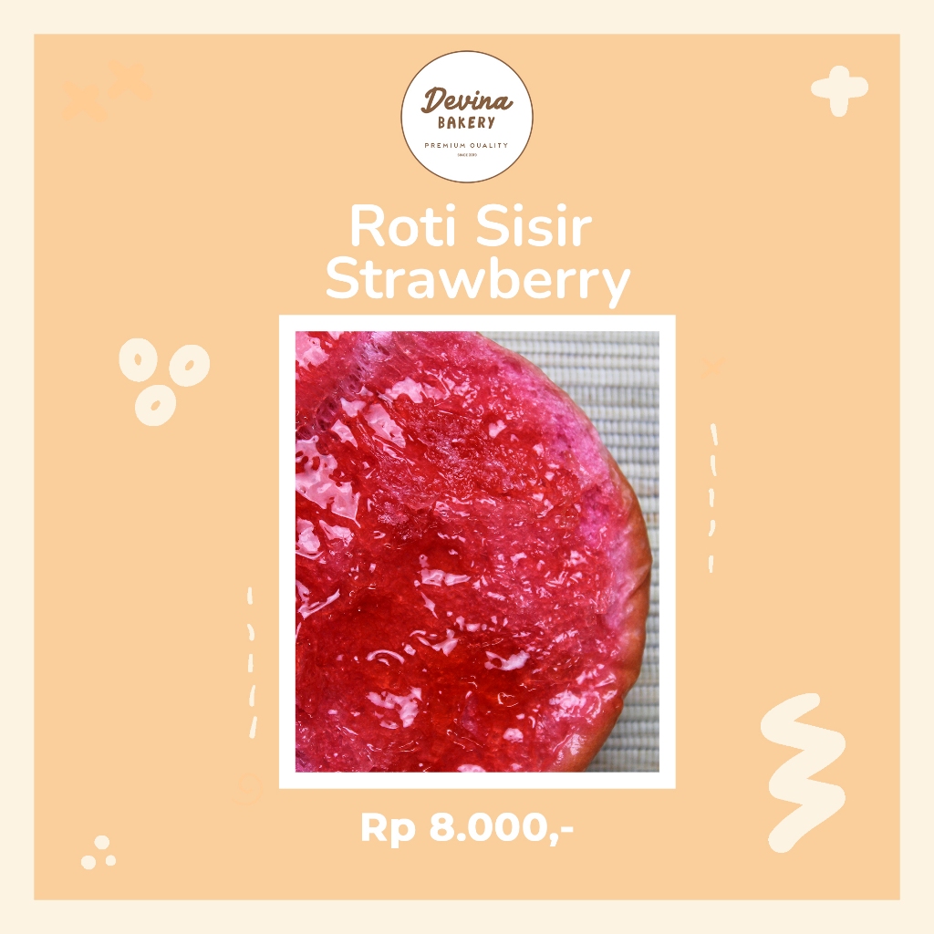 

Roti Sisir Strawberry